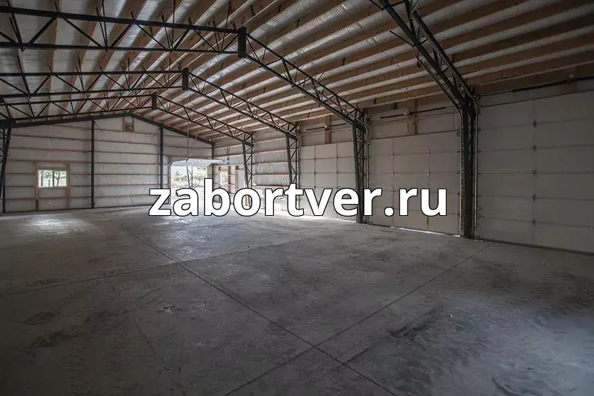 Металлические ангары и каркасы гаражей под ключ в Твери: надежные конструкции от производителя